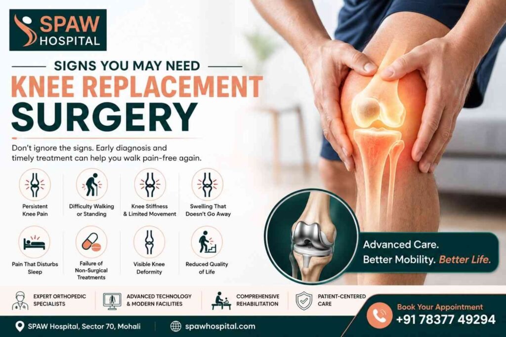 Signs You May Need Knee Replacement Surgery – Orthopedic Care at SPAW Hospital