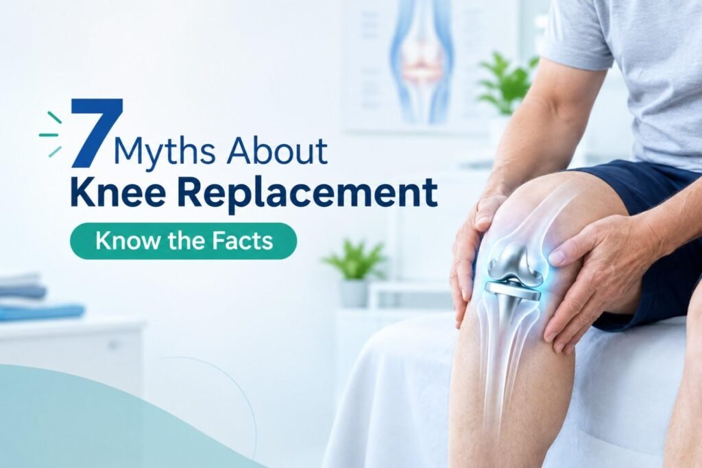 7 myths about knee replacement surgery explained by an orthopaedic specialist