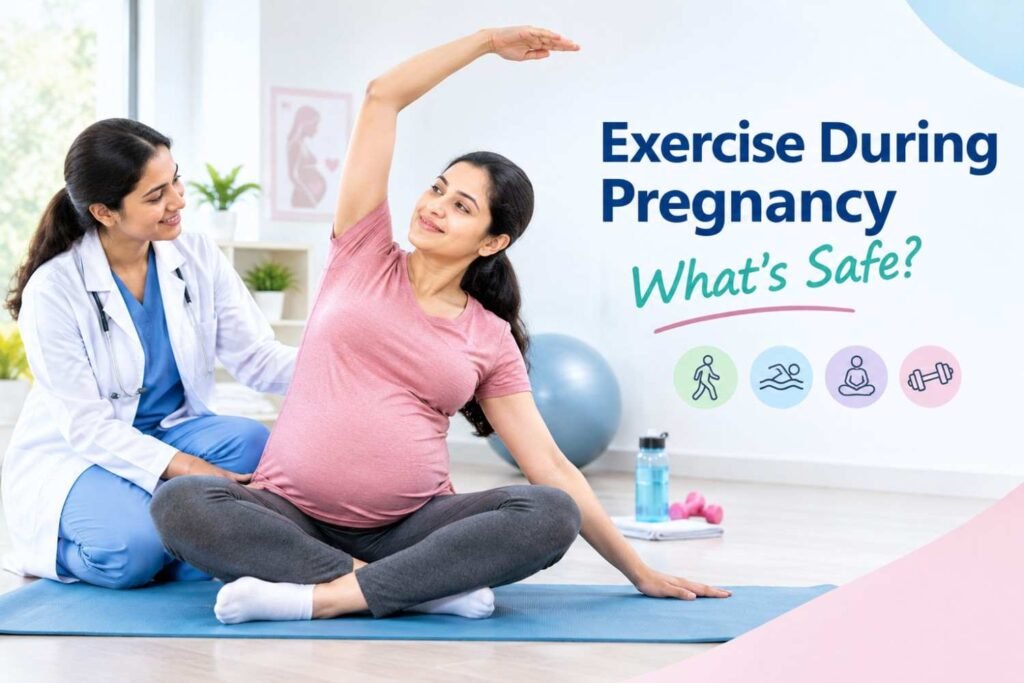 Exercise during pregnancy and safe prenatal physical activity