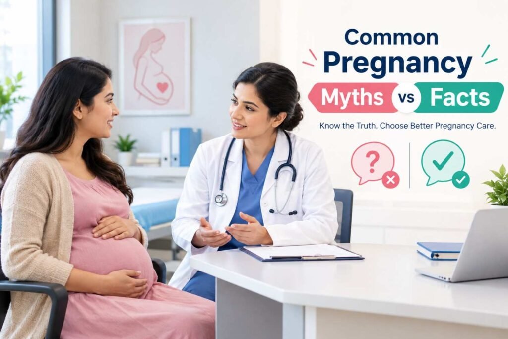 common pregnancy myths vs facts