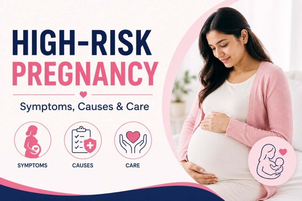 High-risk pregnancy symptoms causes and care