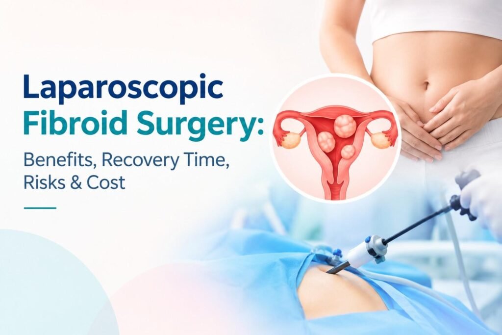 Laparoscopic fibroid surgery and myomectomy treatment at SPAW Hospital Mohali