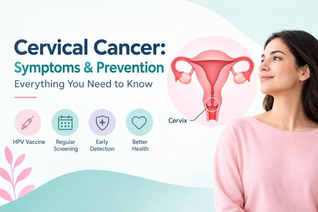 cervical cancer symptoms and prevention