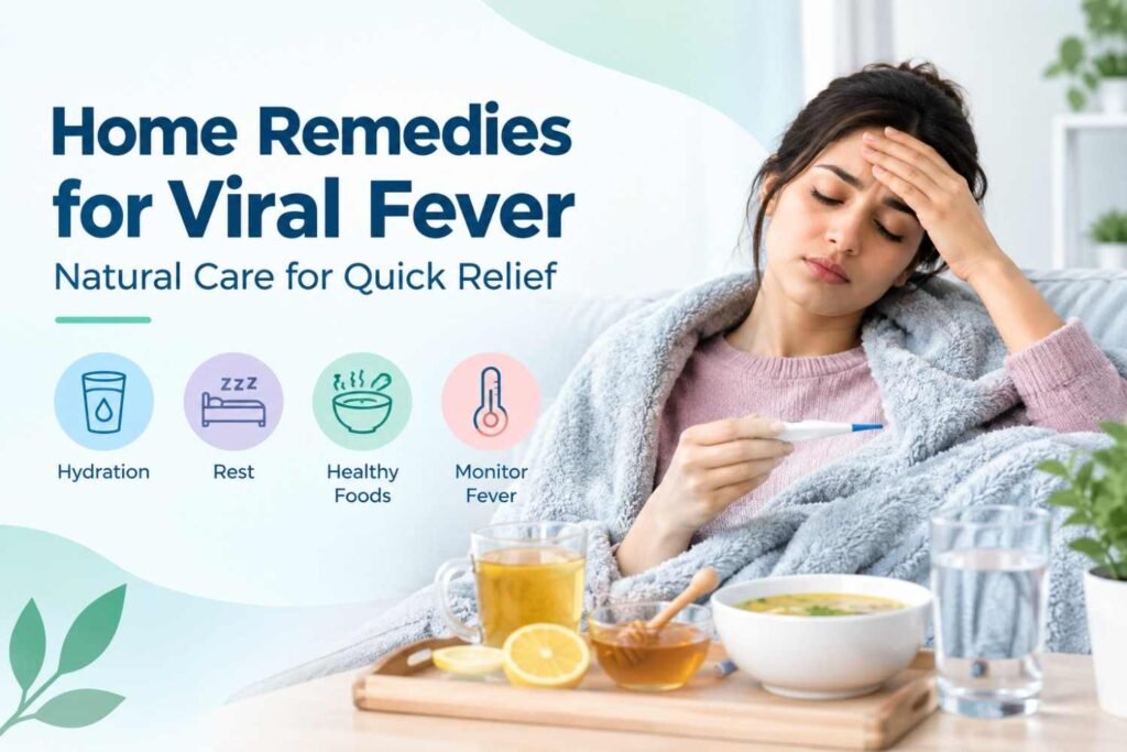 home remedies for viral fever